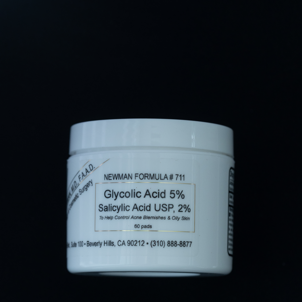 Glycolic Acid 5% Salicylic Acid USP 2% Pads