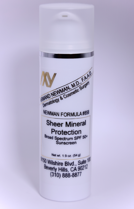 Sheer Mineral Protection- Broad Spectrum SPF50+ Sunscreen
